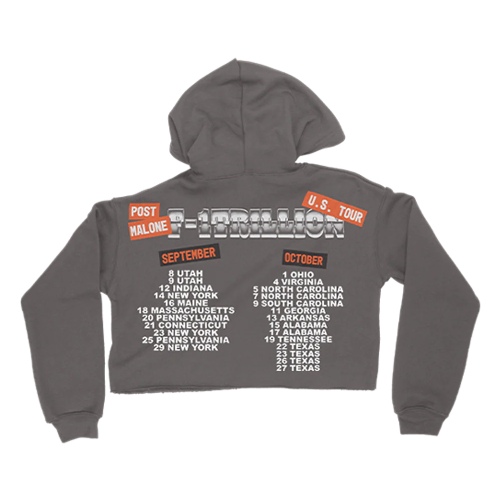 F-1 Trillion Tour Crop Hoodie