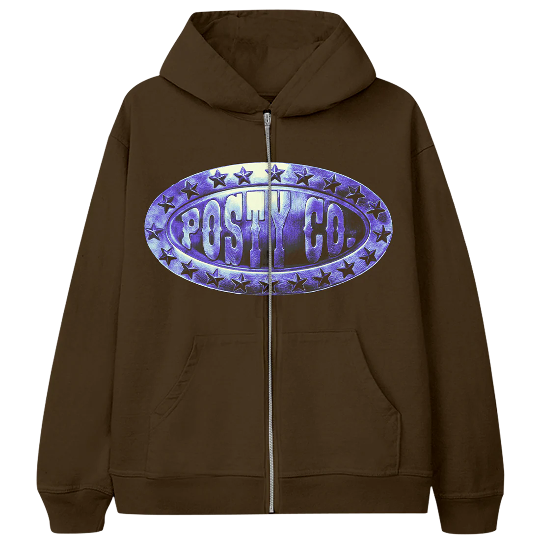 Posty Co Zip Hoodie